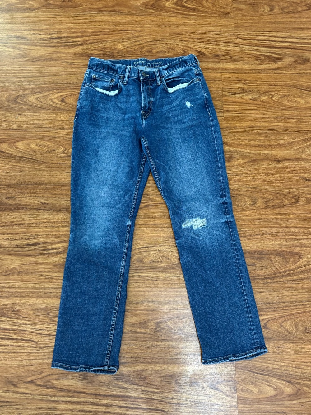 Old Navy Men's Blue Straight-Leg Jeans 30x30